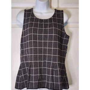 White House Black Market Geometric Print Top